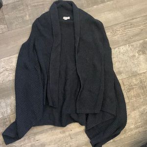 Gray No Sleeve Merona Sz Med Sweater Cardigan